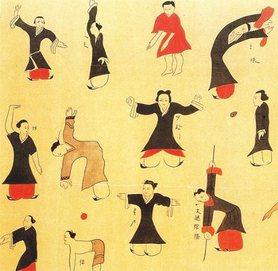 Postures de qi-gong